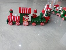 TRENINO NATALIZIO IN LEGNO CON