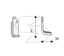 20 x ZAPPETTE ZAPPE SQ FRESA