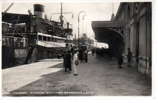 B7049 - Palermo Stazione Marittima banchina S. Lucia, viaggiata 1932