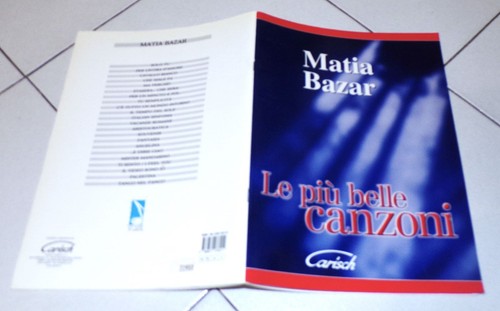 Spartiti matia bazar più - spartiti,