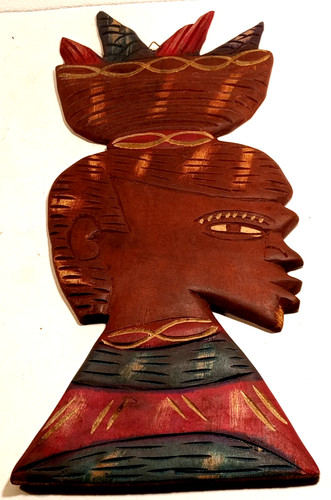 Maschera tribale africana - tribale, in