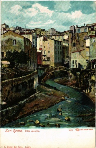 Cpa san remo - cpa, vecchia