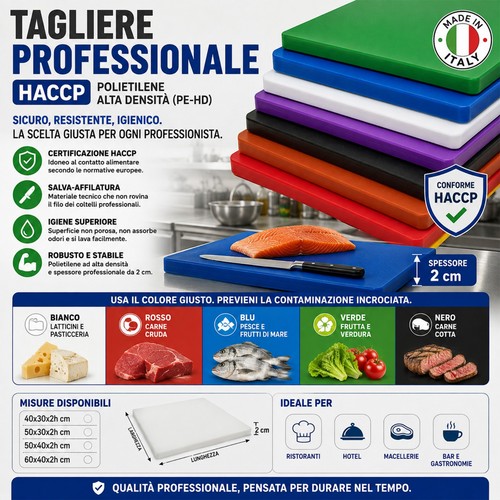 Tagliere professionale haccp - tagliere,