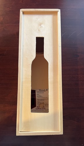 Scatola vino legno manico - scatola,