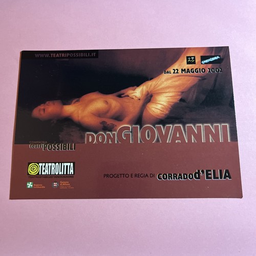 Cartolina pubblicitaria promo - cartolina,