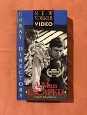 A Man Escaped (VHS, 1994)