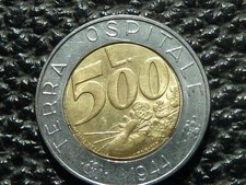 MONETA DA LIRE 500 REPUBBLICA