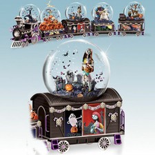 TIM BURTON Nightmare Before Christmas TRENO SALLY SPETTRALE CIMITERO PICNIC #4 NUOVO