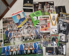 Juventus gagliardetto libri Platini Del Piero Buffon poster dvd varie