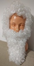 Parrucca da Babbo Natale con barba e baffi