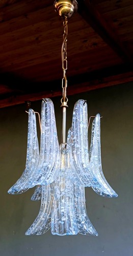 Lampadario murano attr la - lampadario,