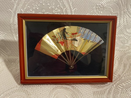 Quadro ventaglio vintage - ventaglio,