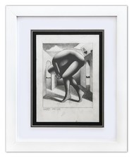 Mark Kostabi- Original Drawing