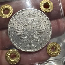 MONETA REGNO V. E. III 2 LIRE