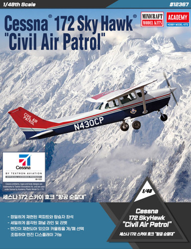 Academy cessna 172 - academy, 1/48