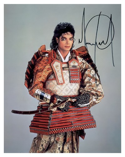Foto firmata michael jackson - foto,