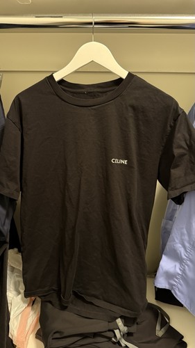Celine maglietta uomo nera - uomo,