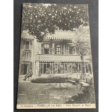 Cartolina In Valsesia - Fobello - Villa Rizzetti al Boco