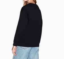 Felpa girocollo in pile Armani