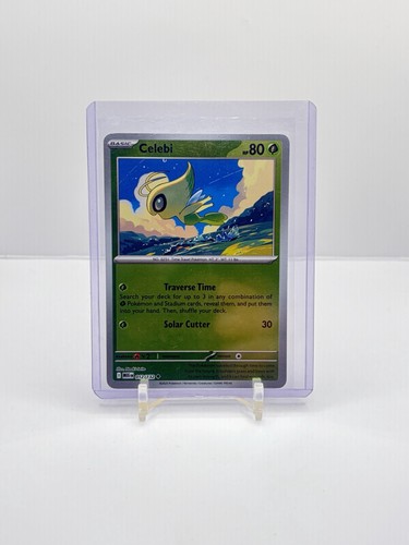 Celebi 132 reverse - reverse, holo