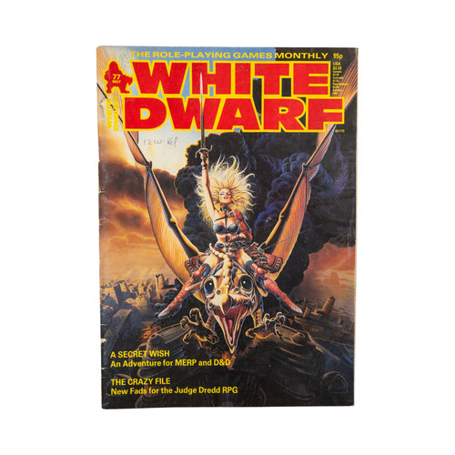 White dwarf rivista giochi - white,