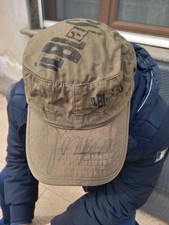 Cappello autografato vasco - autografato,
