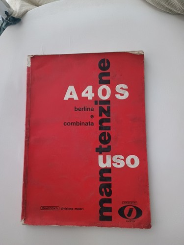 Libretto uso manutenzione - libretto, e