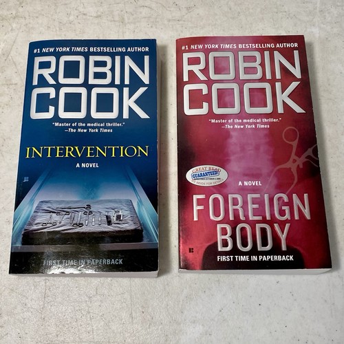 Robin cook paperback - cook, books