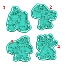 Donkey Kong set 4 pezzi cookie cutter formina tagliabiscotti  PDZ