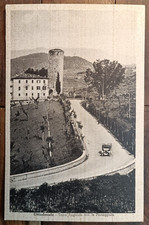 CITTADUCALE ANNI 30 PANORAMA SULLA TORRE ANGIOLINA CON CARRO IN TRANSITO-67351