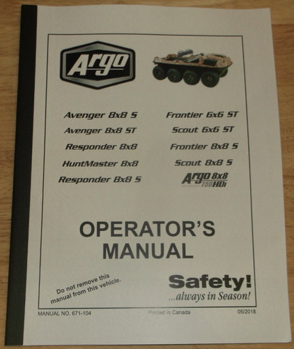 Argo 8x8 avenger frontiera - argo,