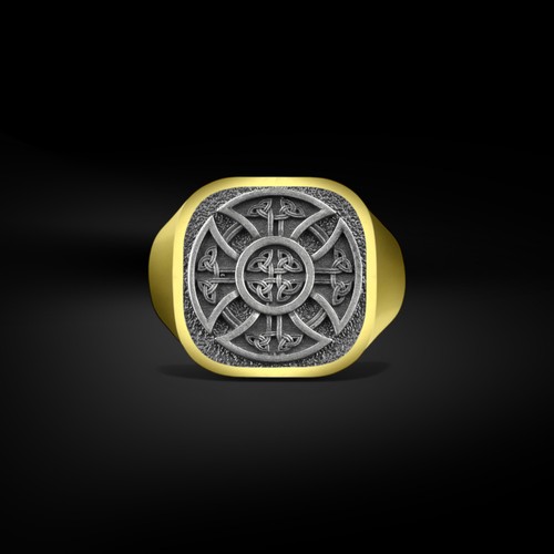 Anello uomo argento - da,