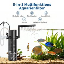 Filtro interno acquario 5 in 1