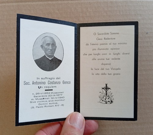 Holy card santino - holy,