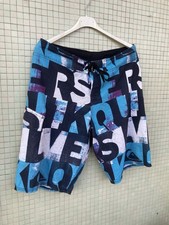 quicksilver Board Shorts Surfer W32 /costume da bagno pantaloncini