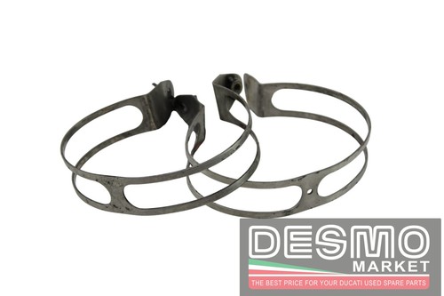 Coppia fascette scarico ducati - scarico,