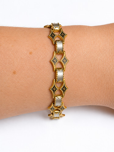 Bracelet damasquiné toledo - damasquiné,