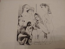  Pablo Picasso Stampa Littografia