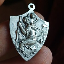 Medaglia Da Collezione Votiva Religiosa Mm 30 Circa Spl Smaltata Lotto Sc21