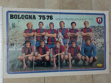 SQUADRA CALCIO BOLOGNA 1975 1976 - POSTER DALL'INTREPIDO SPORT - VINTAGE