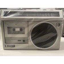 Stereo cassa AM/FM Hitachi TRK-5650 VINTAGE *NUOVO* anni 80