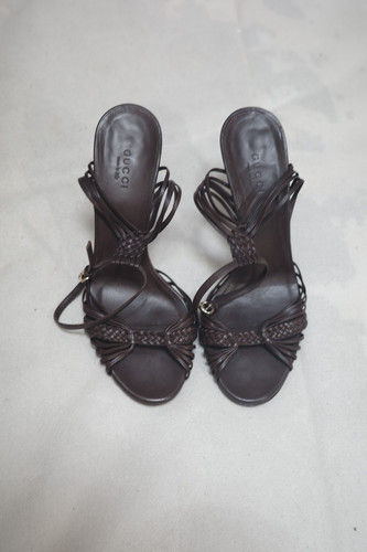 Gucci sandalo slip pelle - sandalo,