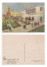 n. 8 Cartoline illustrate De Giosa/Pasqui - Bari - Fiera del Levante anni '50