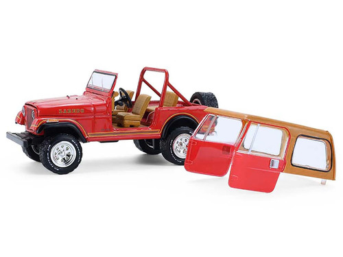 Jeep laredo 1980 rossa - cj-7,