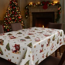 Tessuto Plastica PVC Natalizio