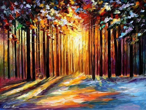 Taglie grandi leonid afremov - leonid,