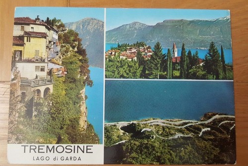 Cartolina tremosine lago - cartolina,