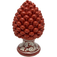 Pigna in ceramica siciliana di