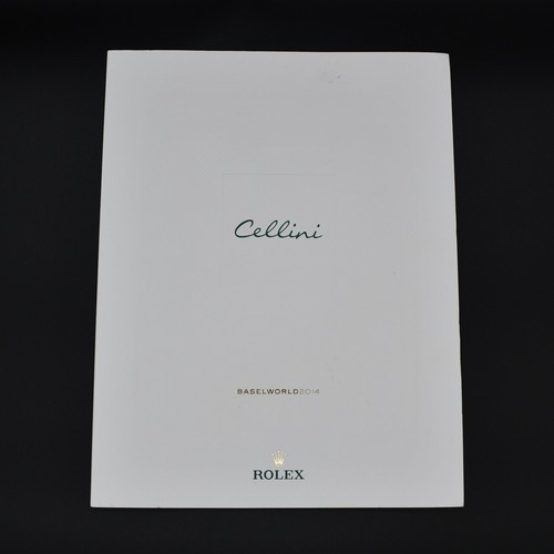 Catalogo rolex cellini - rolex, 2014