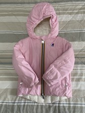 Piumino K-Way mod. Lily Thermo plus.2 double col. Rosa/Bianco taglia 24mesi